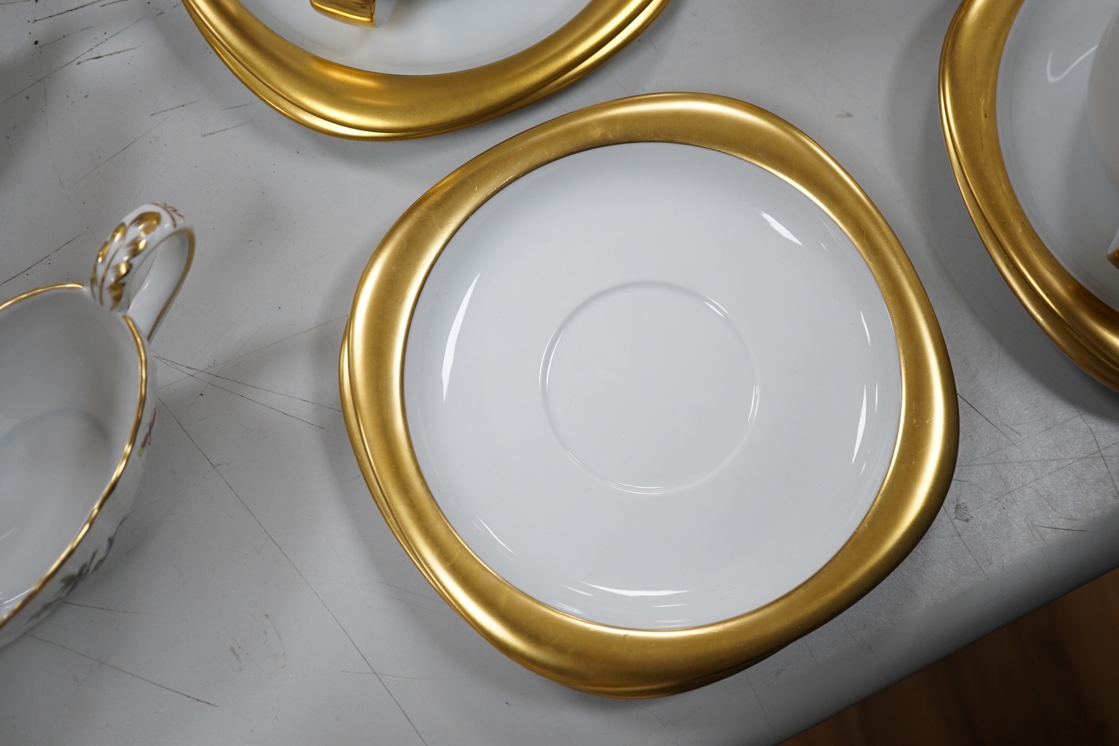 A Herend Rothschild Birds pattern part dinner service